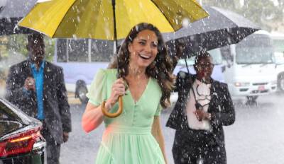 Kate Middleton & Prince William Got Stuck in a Rainstorm During Visit to the Bahamas! - www.justjared.com - Bahamas
