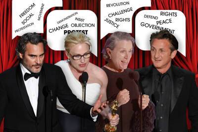 13 times Oscar-winners used the podium as an obnoxious political soapbox - nypost.com - USA - Washington - Haiti