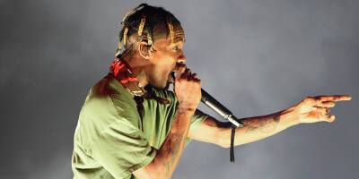 Travis Scott Performs for the First Time Since Astroworld Tragedy - www.justjared.com