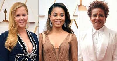 Amy Schumer, Regina Hall and Wanda Sykes’ Best Oscar Hosting Moments: COVID Pat-Downs and More - www.usmagazine.com