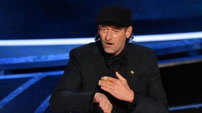 Troy Kotsur Pays Emotional Tribute to His Dad as He Becomes the Second Deaf Actor to Win an Oscar - www.etonline.com