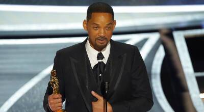 Oscars TV Review: Will Smith’s Unscripted Slap Of Chris Rock Turns Stumbling Show Into Stunning Spectacle - deadline.com - city Compton