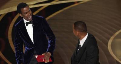 WIll Smith confronts Chris Rock, then wins best actor Oscar - www.msn.com - Ukraine - Russia - county Bryan
