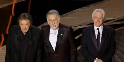 Robert De Niro, Al Pacino & Francis Ford Coppola Reunite for 50th Anniversary of 'The Godfather' at Oscars 2022 - www.justjared.com - Ukraine