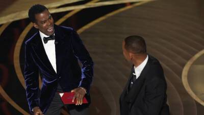 Will Smith Just Punched Chris Rock in the Face at the Oscars Told Him to Keep Jada’s Name Out His ‘F—king’ Mouth - stylecaster.com - Washington - county Rock