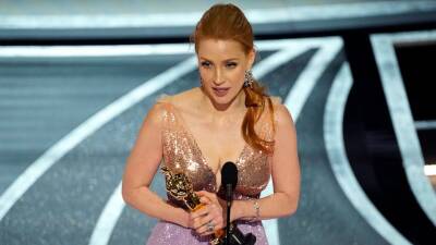 Jessica Chastain wins best actress Oscar for 'Tammy Faye' - abcnews.go.com - Los Angeles