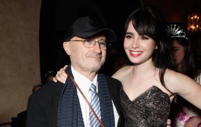 Lily Collins pays tribute to dad Phil Collins after final Genesis performance - www.nme.com - Paris