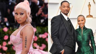 Nicki Minaj Defends Will Smith Slapping Chris Rock: Will Saw Jada’s ‘Pain’ Over ‘G.I. Jane’ Joke - hollywoodlife.com
