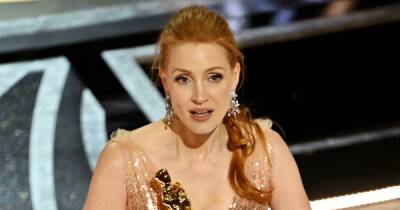 Jessica Chastain Reveals 2nd Child’s Name During Acceptance Speech at Oscars 2022: Video - www.usmagazine.com - Spain - California