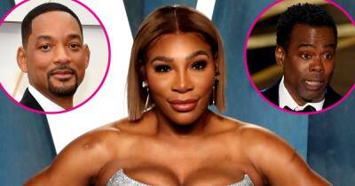 Serena Williams Shares Shocked Reaction After Will Smith Slaps Chris Rock at 2022 Oscars: ‘I Gotta Put That Drink Down’ - www.usmagazine.com - California - Washington - city Compton, state California