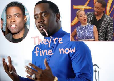 Diddy Claims Chris Rock & Will Smith Have Already Settled Their Feud After Viral Oscars Slap?? - perezhilton.com - county Rock
