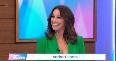 ITV Loose Women fans complain at 'brave' comments as Andrea McLean makes return year after quitting - www.manchestereveningnews.co.uk - Britain