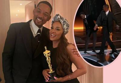 Will Smith's Ex-Wife Left Oscar-Watching Party After Chris Rock Slap! - perezhilton.com