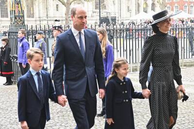 Prince George And Princess Charlotte Join Parents Prince William And Kate Middleton At Prince Philip’s Service - etcanada.com - Charlotte - city Charlotte