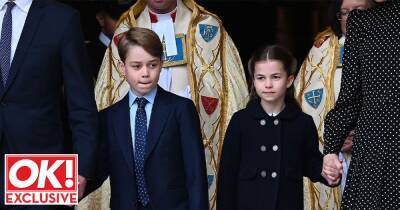 George and Charlotte’s royal entrance decoded - from ‘rehearsed’ hellos to Kate’s supportive words - www.ok.co.uk - London - Charlotte - city Charlotte