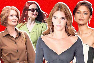 Crimson craze: It girls like Kendall Jenner turn heads with red hair - nypost.com - Paris