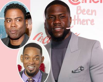 Kevin Hart Is Supporting Will Smith Following Oscars Slap -- But Only In Private?? - perezhilton.com - city Sandler - county Rock - county Will