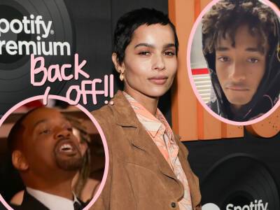 Zoë Kravitz Blasts Will Smith -- Then Gets Called Out For Perving On Jaden! - perezhilton.com - Hollywood