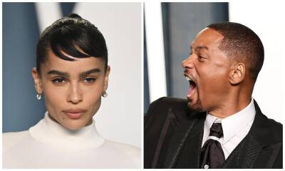 Zoë Kravitz reacts to Will Smith’s Oscars slap - us.hola.com - Berlin - Dominica - county Moore