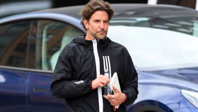 Bradley Cooper Spotted On Walk In 1st Photos Since Talking To Will Smith After Chris Rock Slap - hollywoodlife.com - New York - Washington - county Will