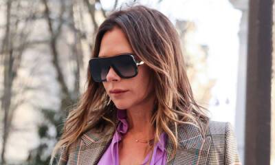 Victoria Beckham wows in the most daring colour clash outfit - hellomagazine.com