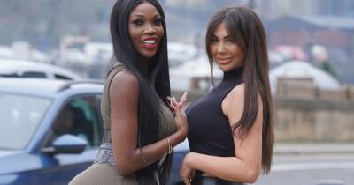 Chloe Ferry and Real Housewives star Lystra Adams display impressive curves on day out - www.ok.co.uk - city Newcastle