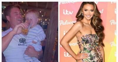 Charlotte Dawson hushes trolls as she posts video of her one-year-old son leaning in for drink of his dad's beer - www.manchestereveningnews.co.uk - county Hall - Manchester - county Dawson