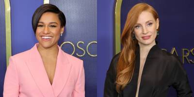 Jessica Chastain & Ariana Debose Celebrate Their Oscar Nominations At The Annual Luncheon - www.justjared.com - Los Angeles