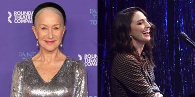 Helen Mirren & Sara Bareilles Hit the Stage at the 2022 Roundabout Theatre Company Gala - www.justjared.com - New York