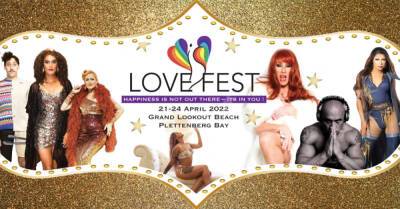 Plettenberg Bay’s first Lovefest welcomes all - www.mambaonline.com - South Africa - county Page - Singapore