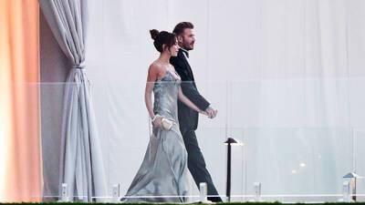 David Victoria Beckham Hold Hands Heading To Son Brooklyn’s Wedding To Nicola Peltz: Photos - hollywoodlife.com - Los Angeles - county Palm Beach - county Hand
