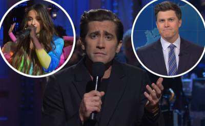 Jake Gyllenhaal Belts Out Celine Dion & Colin Jost Mocks Will Smith’s 10-Year Oscars Ban – SNL Highlights HERE! - perezhilton.com