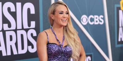 Carrie Underwood Rocks Animal Print Mini Dress For CMT Music Awards 2022! - www.justjared.com - Tennessee