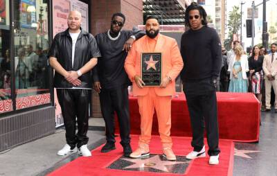 DJ Khaled receives star on Hollywood Walk of Fame with Jay-Z, Diddy and Fat Joe in attendance - www.nme.com - Miami - California