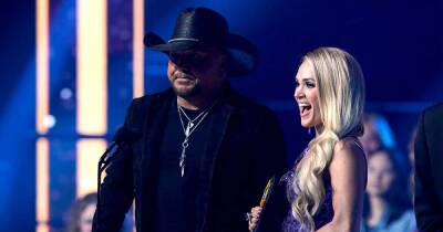 Carrie Underwood, Jason Aldean Win Video of the Year at CMT Music Awards 2022: ‘TK QUOTE’ - www.usmagazine.com - county Johnson - state Mississippi - city This - city Hometown - city Cody, county Johnson