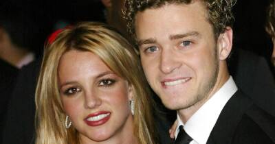 Justin Timberlake tells reporter to 'stop! go away' when asked about Britney Spears' pregnancy news - www.ok.co.uk - California