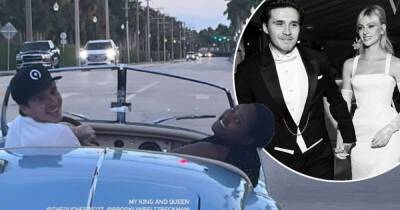 Brooklyn Beckham spends quality time with wife Nicola Peltz's BFF - www.msn.com - Florida - county Palm Beach - county King And Queen
