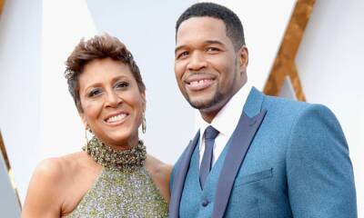 Michael Strahan's sweet message of support for friend and co-star Robin Roberts - hellomagazine.com - county Wake