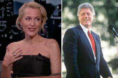 Gillian Anderson hoped Bill Clinton would call her after ‘intimate’ meeting - nypost.com - county Anderson - city Anderson - county Clinton