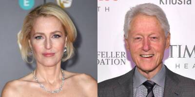 Gillian Anderson Recalls Thinking Bill Clinton Would Call Her After Their 'Intimate' Meeting - www.justjared.com