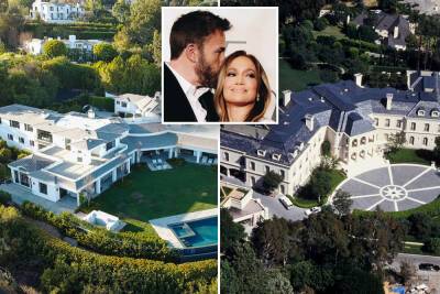 J.Lo, Ben Affleck check out $165M manor after bailing on $55M Bel-Air mansion - nypost.com - Britain