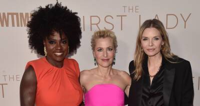 Viola Davis, Gillian Anderson, & Michelle Pfeiffer Step Out for Premiere of Their Showtime Show 'The First Lady' - www.justjared.com - Los Angeles
