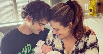 Glee's Darren Criss welcomes first baby with wife Mia and shares newborn's unique name - www.ok.co.uk - USA - Hollywood - county Story - county Anderson