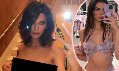 Kendall Jenner Goes Topless With Tequila In Sexy New Pic! - perezhilton.com