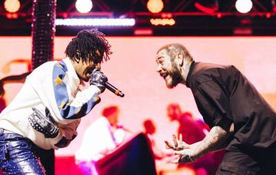 Post Malone joins 21 Savage onstage at Coachella 2022 - www.nme.com
