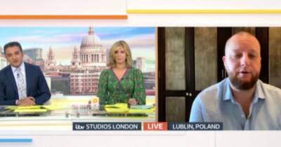 Good Morning Britain's Adil Ray forced to apologise after guest swears live on air - www.ok.co.uk - Britain - Ukraine - Russia - county Ray