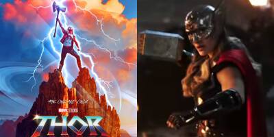 'Thor: Love & Thunder' Teaser Trailer Shares First Look at Natalie Portman's Thor - Watch Now! - www.justjared.com