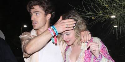 Lili Reinhart Leaves Coachella's Neon Carnival with a Mystery Man! - www.justjared.com - city Indio
