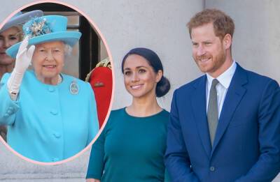 Prince Harry Shares Deets Of His Surprise Visit With Queen Elizabeth Amid Rumors Of HUGE Invitation! - perezhilton.com