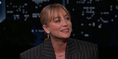 Kaley Cuoco Says Sharon Stone 'Bitch Slapped' Her Three Times While They Were Filming 'The Flight Attendant' - www.justjared.com - county Stone